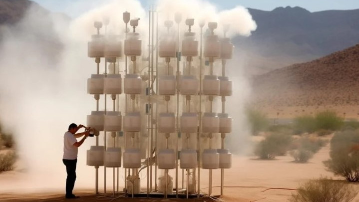 Колектор за добив на вода от въздуха дава надежда на общностите с недостиг на вода