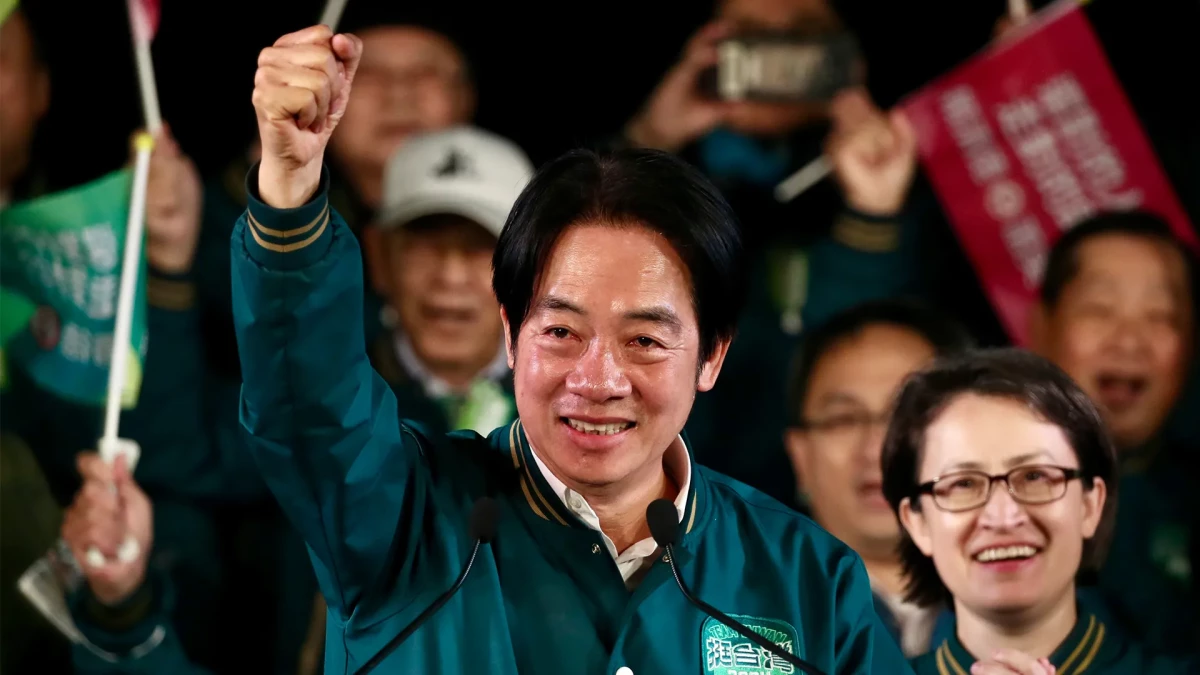 Кандидатът на управляващата партия печели изборите в Тайван