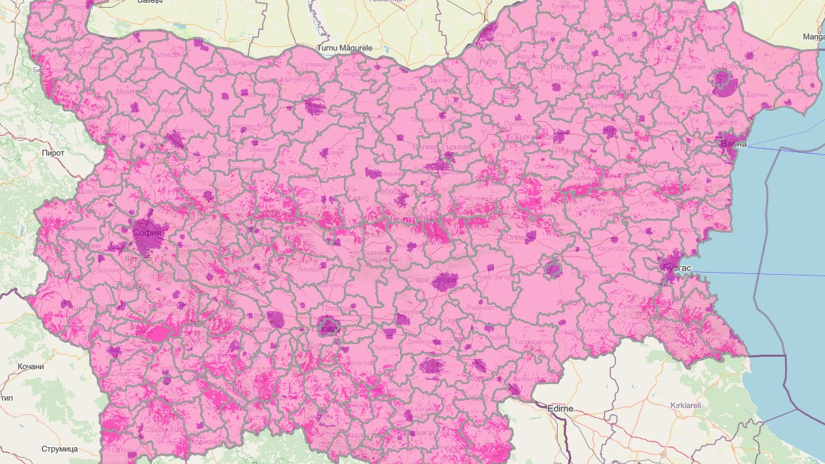 Изграждат цифрови мрежи в отдалечени и слабо населени райони в страната