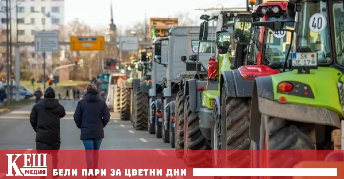 Безсрочни протестни действия обявиха и българските зърнопроизводители. Селскостопанската протестна вълна