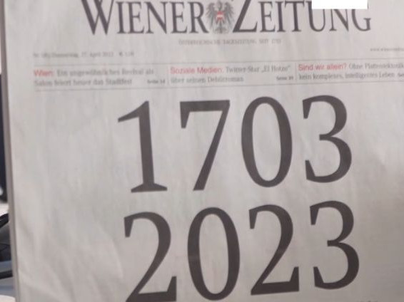 Австрия спира да печата най-стария вестник в света