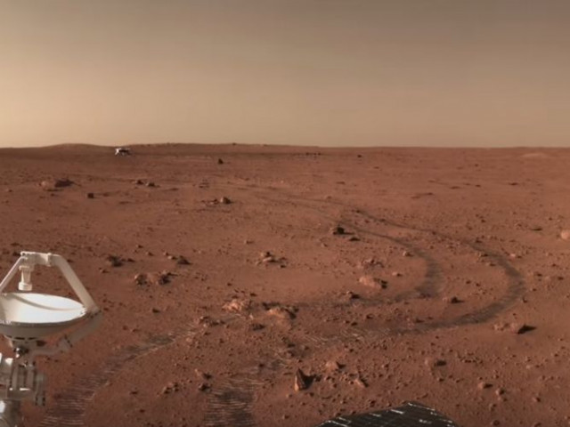 Китай публикува видео от Марс